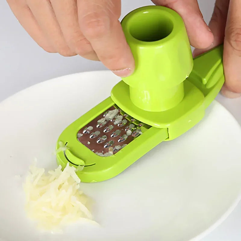 Multi-Functional Manual Ginger Garlic Grinding Grater Cutter