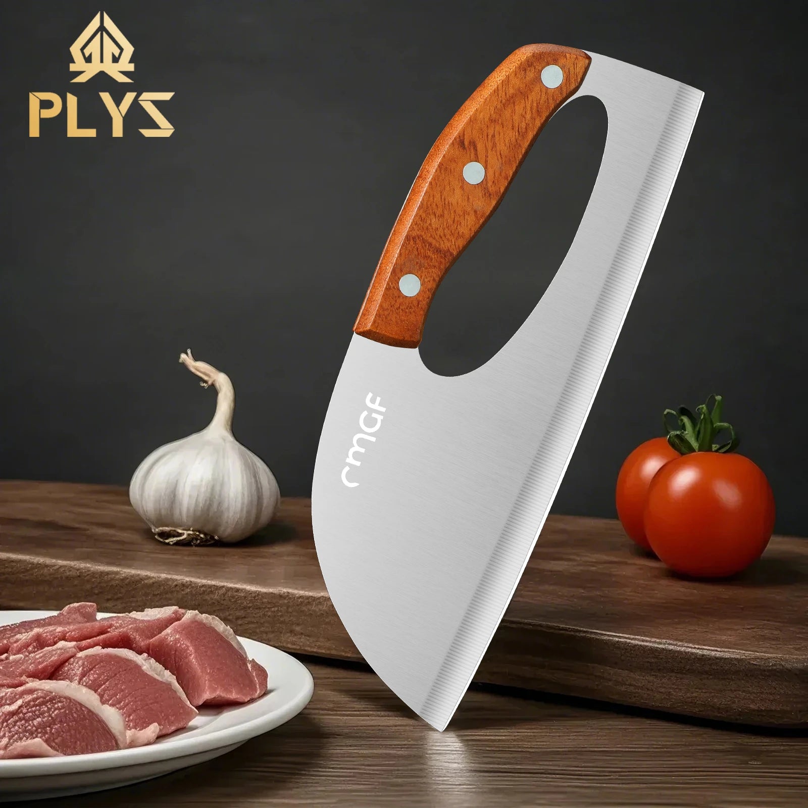 Labor-saving Stainless steel full edge multi-function chef's knife