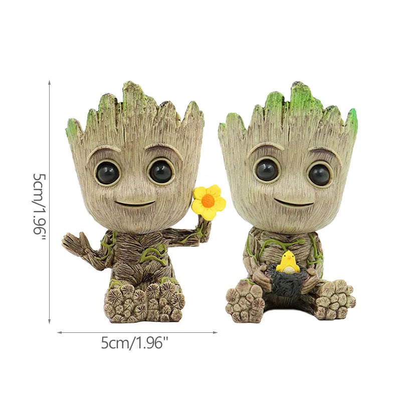 Home Decoration Crafts Desktop Display Tree Man Ornament 5CM