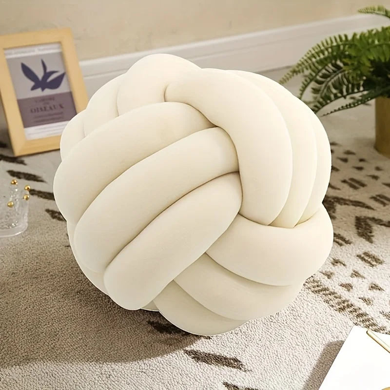 Deco Striped Knot Pillow