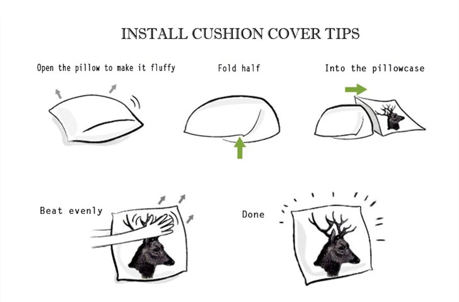 Flower Double Side Print Cushion