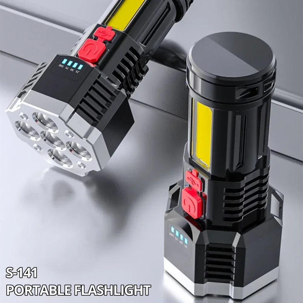 High Power Rechargeable 7 LED Camping Light
