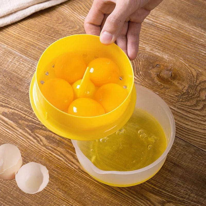 Egg Yolk Separator And Clear Kitchen Gadgets