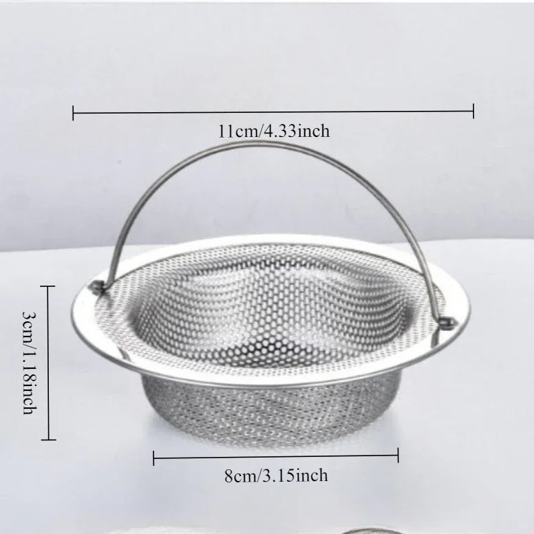 Sink Stainless Steel Drainage Residue Filter