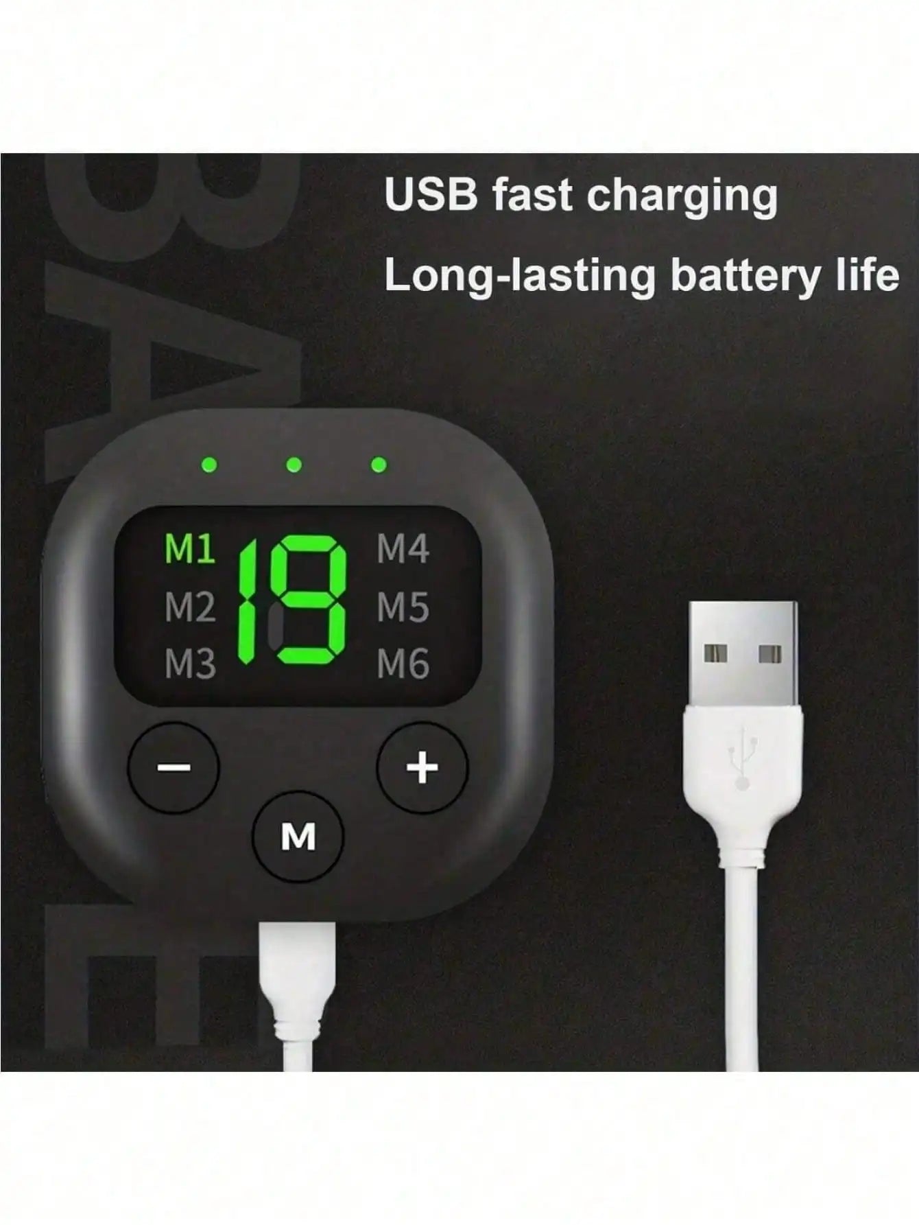 Electric Waist Portable Body Massager Belt