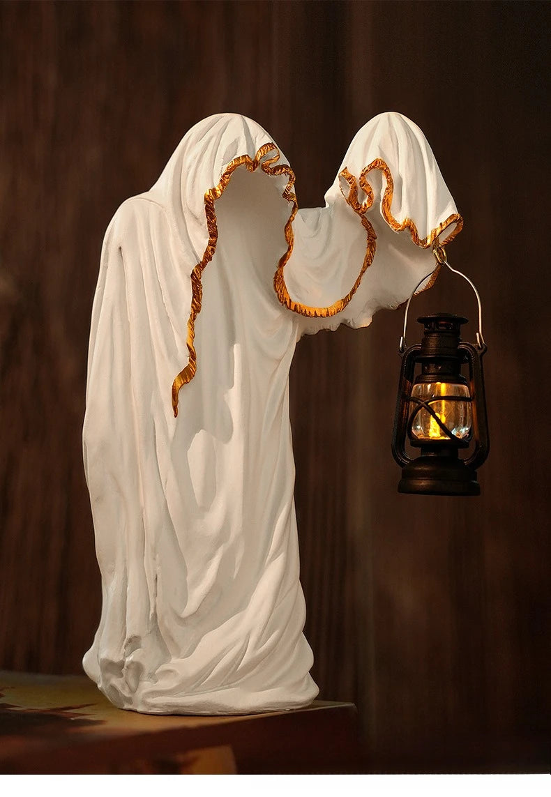 Halloween Decoration Ghost Wizard Lantern