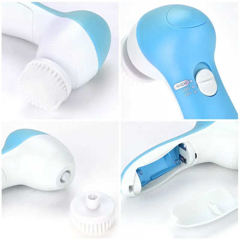 Electric 5 IN 1 Brush Wash Skin Care Tools
