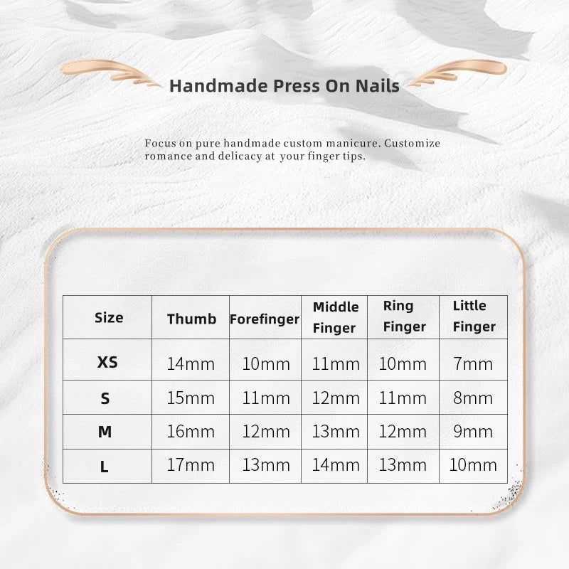 Moon Cat Eye Black Fake Artificial Nails Tips Manicure