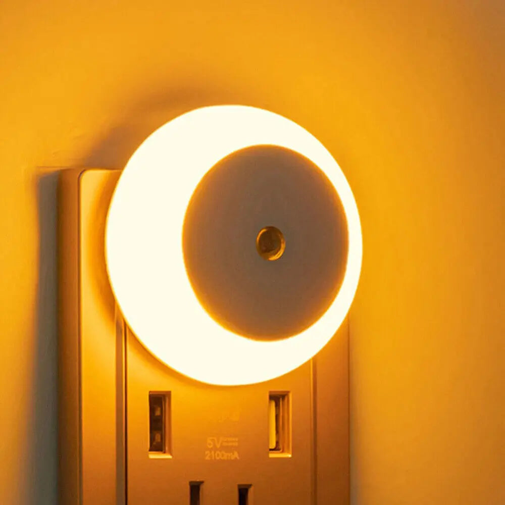 Sensor LED Night Plug-in Bedsides Lamp