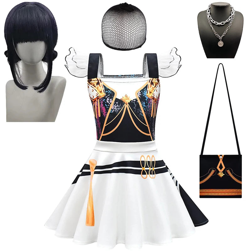 Halloween Cosplay Popular Movies Demon Hunter Dress