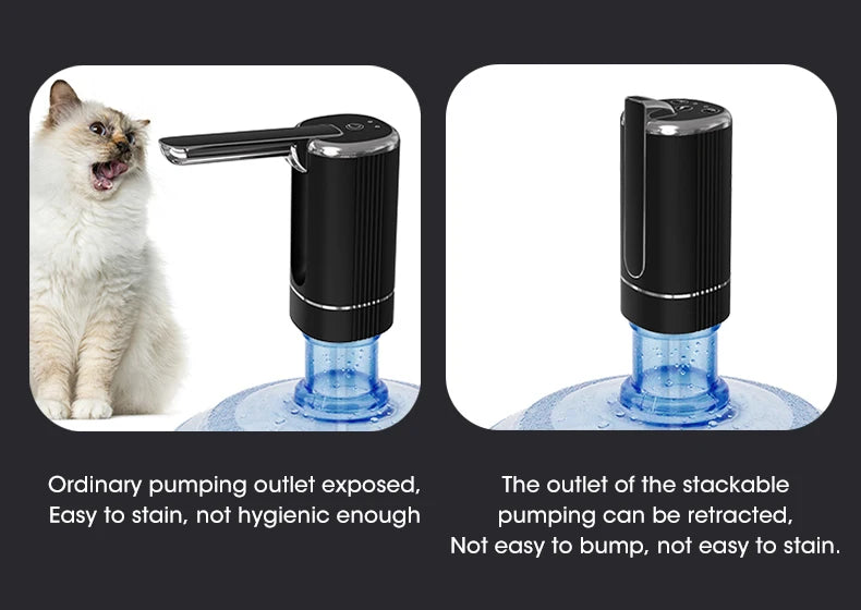 Electric Bottle Mini Portable Water Pump