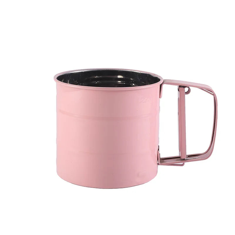 Household Kitchen Semi-Automatic Flour Sifter for Baking