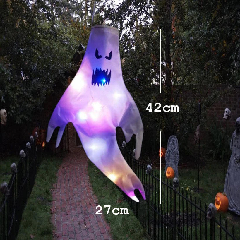 Halloween Ghost Hanging with LED Light