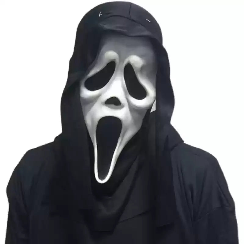 Halloween Ghost Face Mask Horror Death Scream