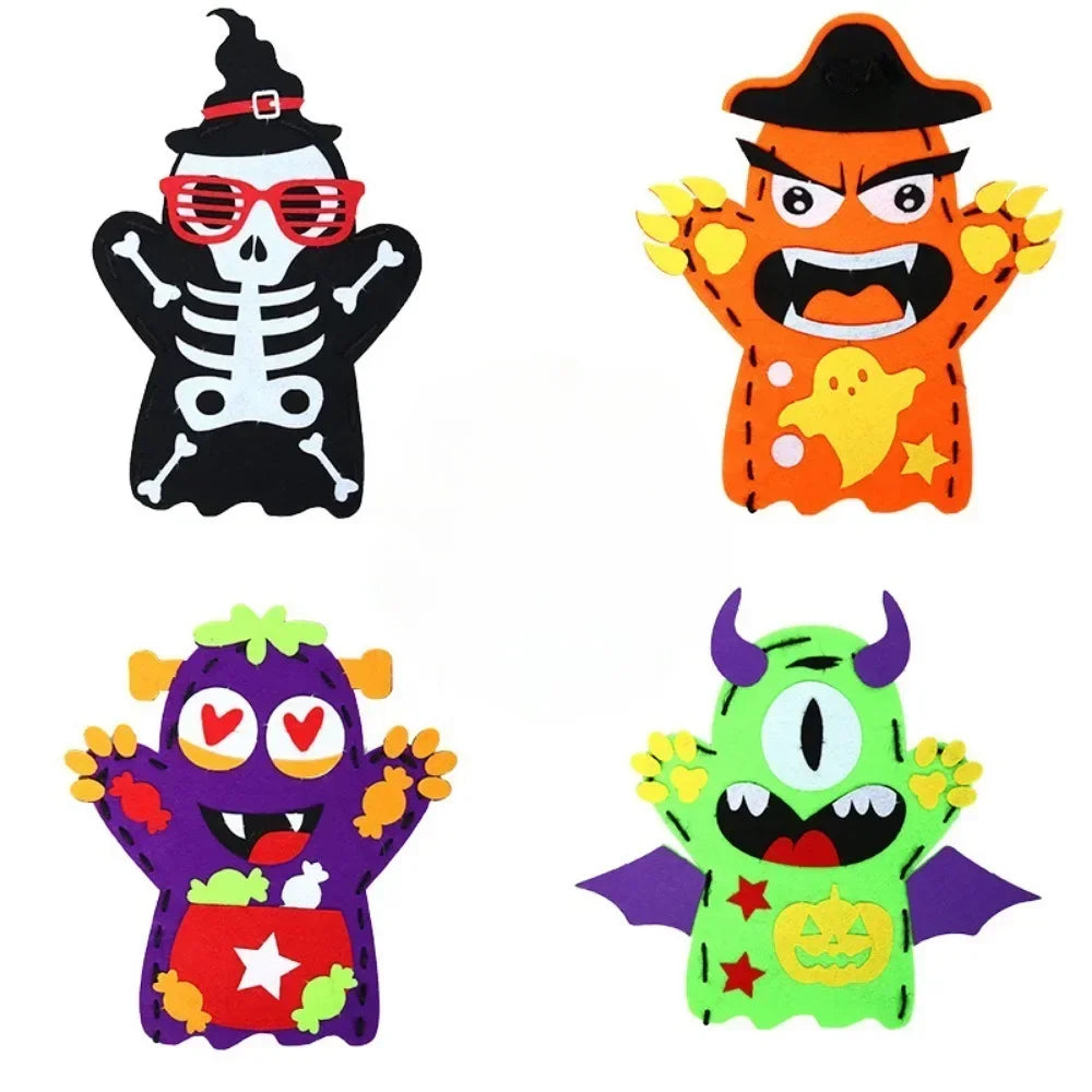 Halloween Hand Puppet DIY Craft Set