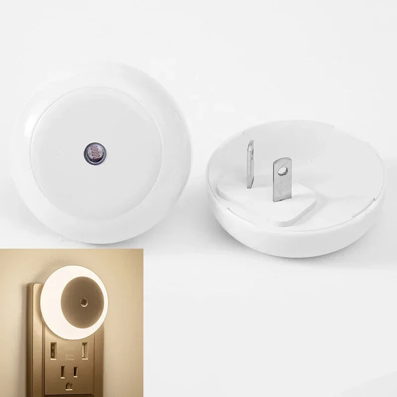 Sensor LED Night Plug-in Bedsides Lamp