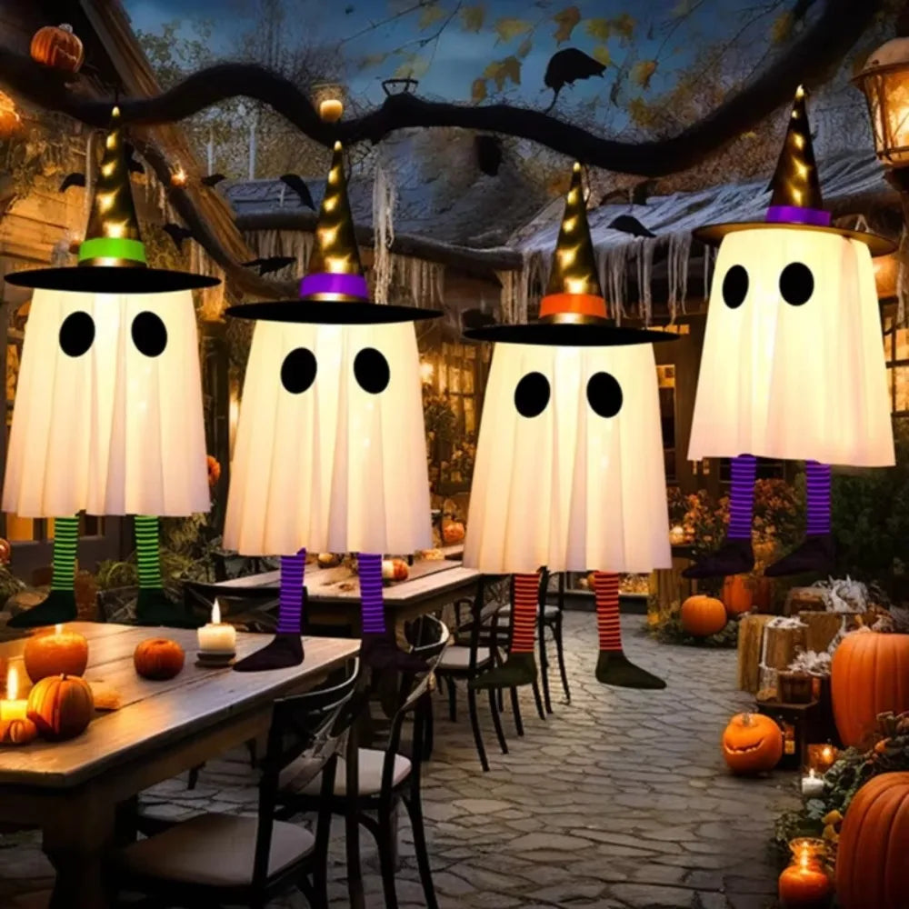 Luminous Halloween Hanging Ghost Floating LED