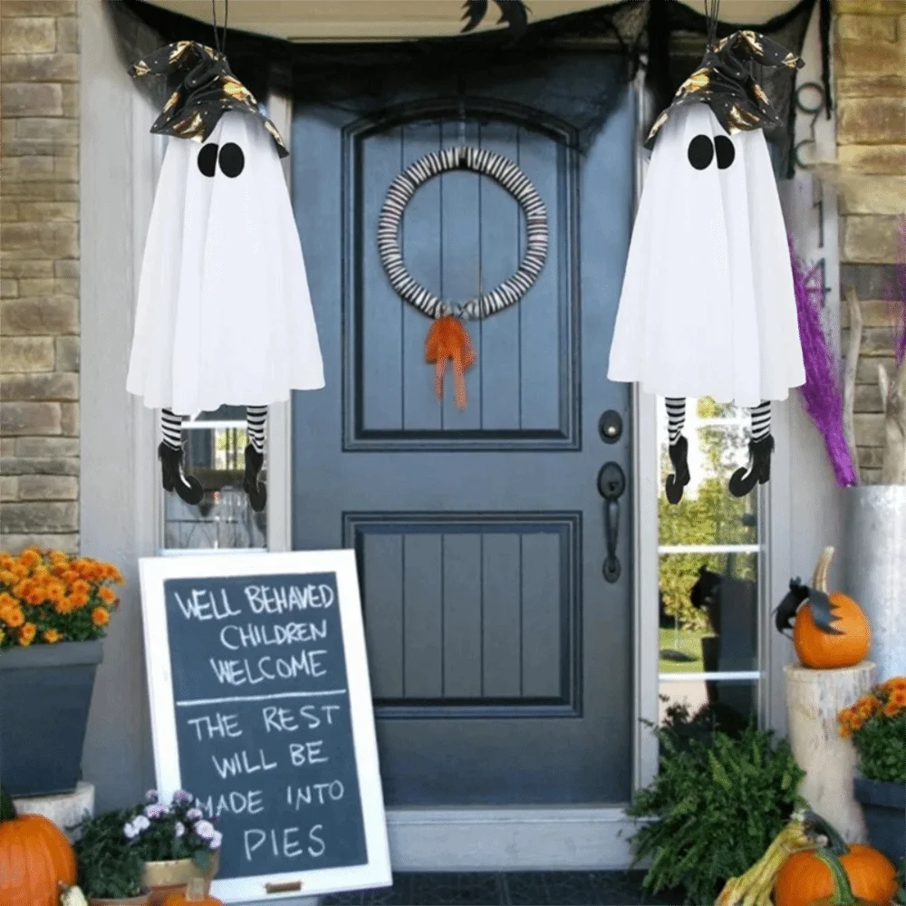 Luminous Halloween Hanging Ghost Floating LED