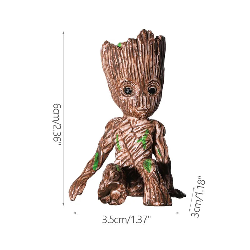 Home Decoration Crafts Desktop Display Tree Man Ornament 5CM