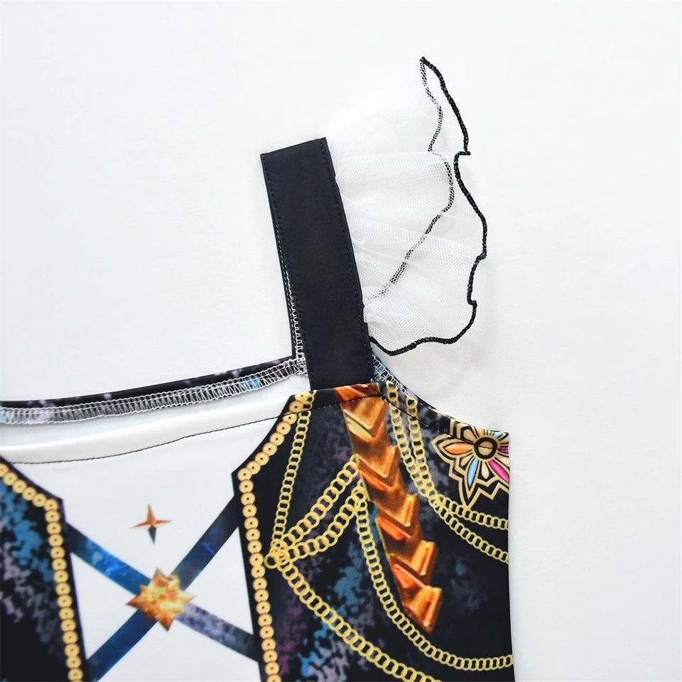 Halloween Cosplay Popular Movies Demon Hunter Dress