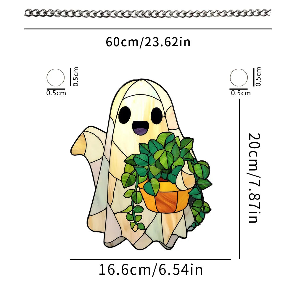 Halloween Ghost 2D Ghost Hanging Decorations
