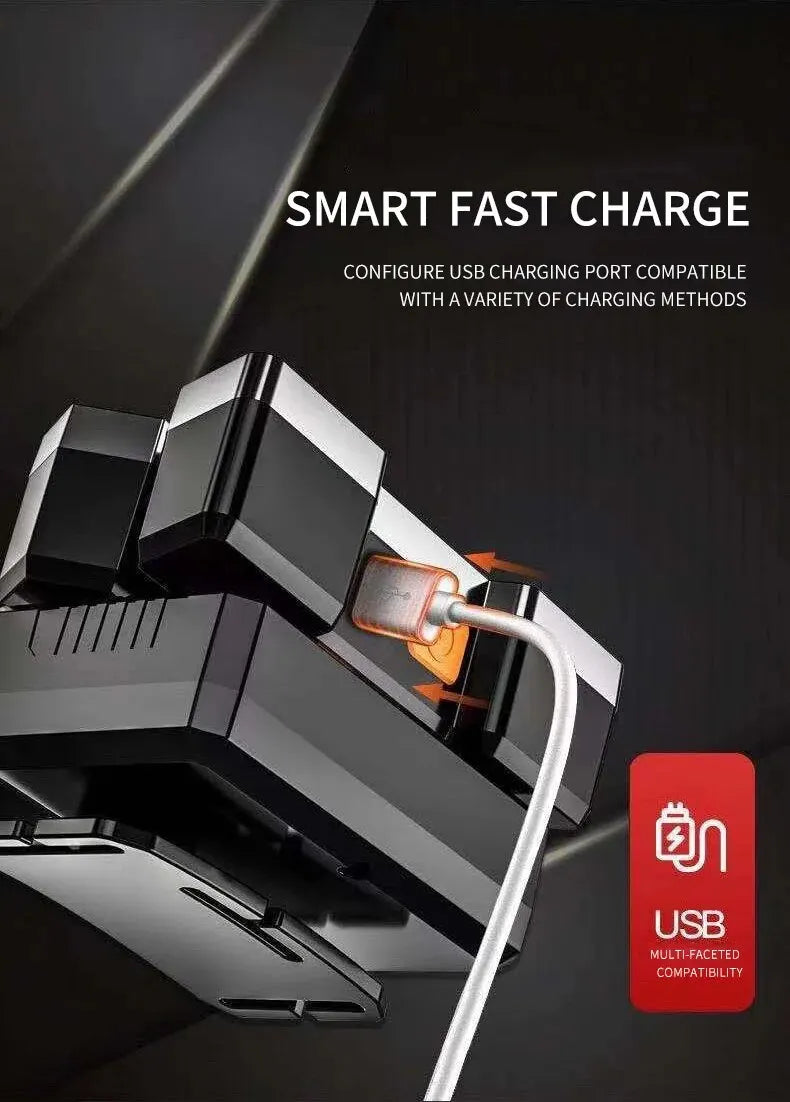 Powerful Rechargeable Head Flashlight