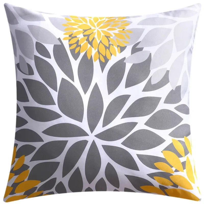 Flower Double Side Print Cushion