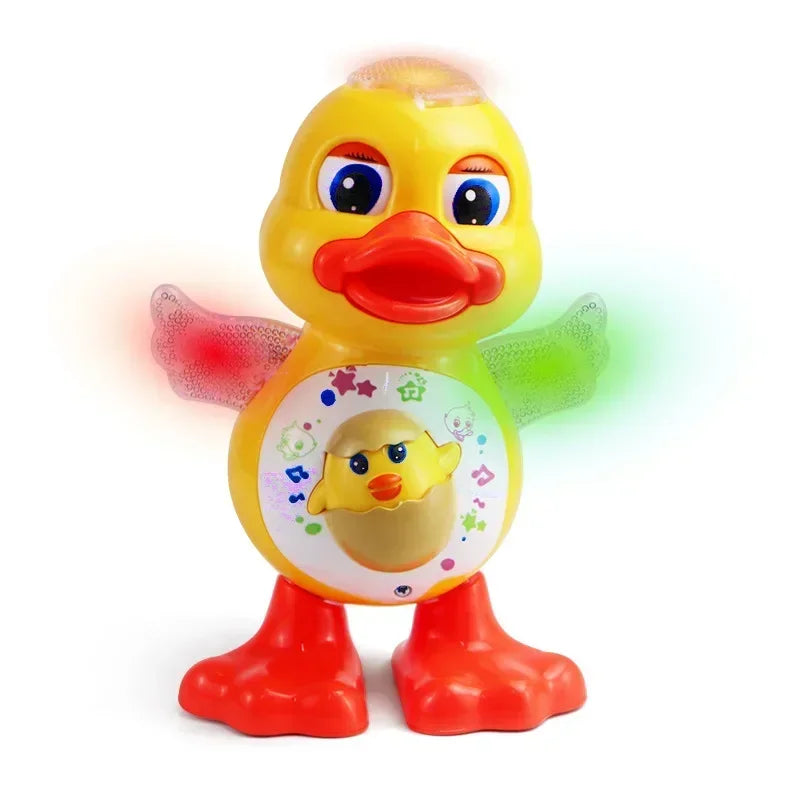 Electric Musical Dancing Duck Cartoon Toy