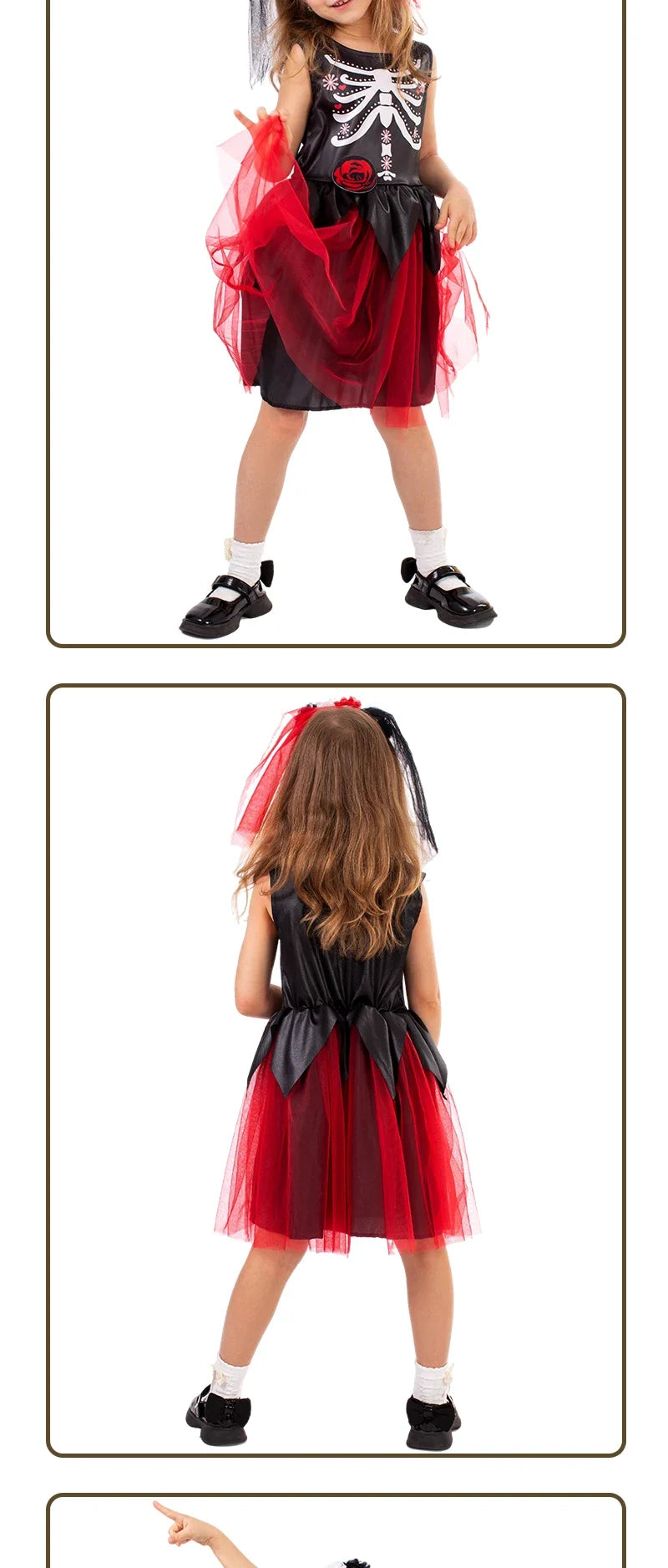 Halloween cosplay girls sleepveless party dress