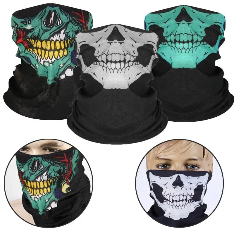 Halloween Horror Skeleton Chin Mask