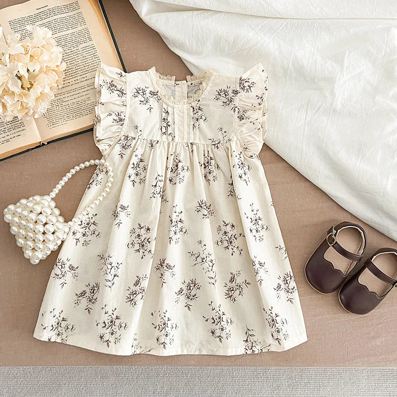 Fashion Flowers Kid Girls Dress