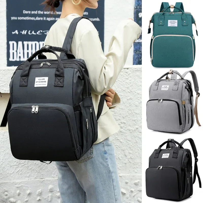 Mother Large Capacity Baby Diaper Milk Bottle Nursing Bag