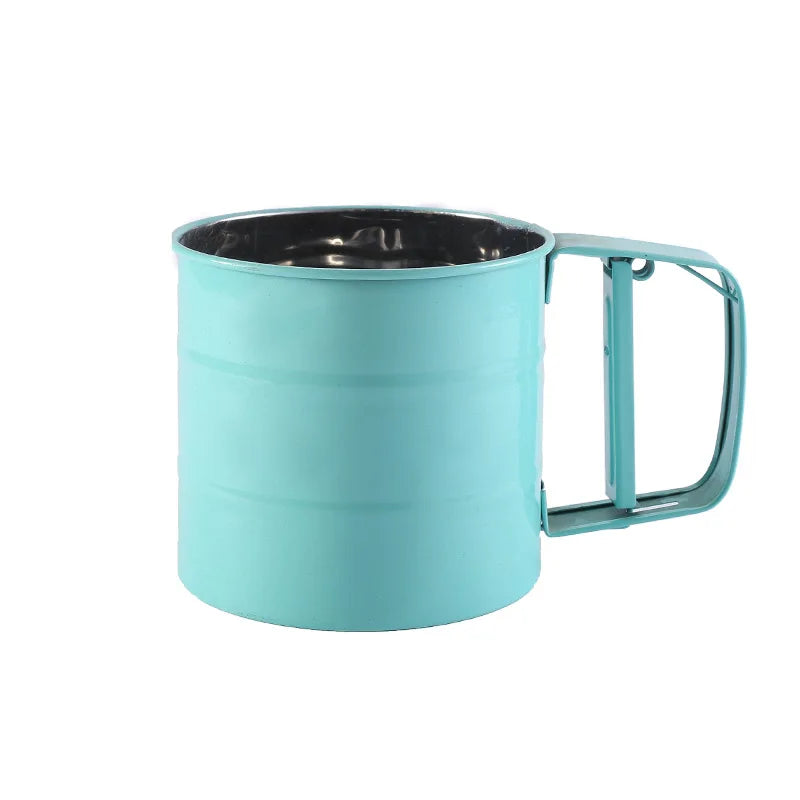 Household Kitchen Semi-Automatic Flour Sifter for Baking