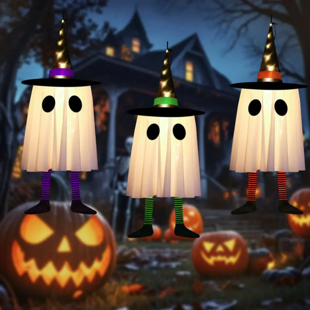 Luminous Halloween Hanging Ghost Floating LED