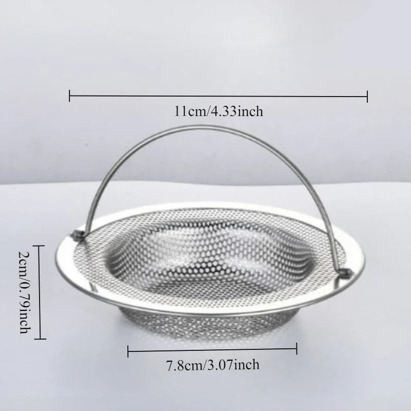 Sink Stainless Steel Drainage Residue Filter