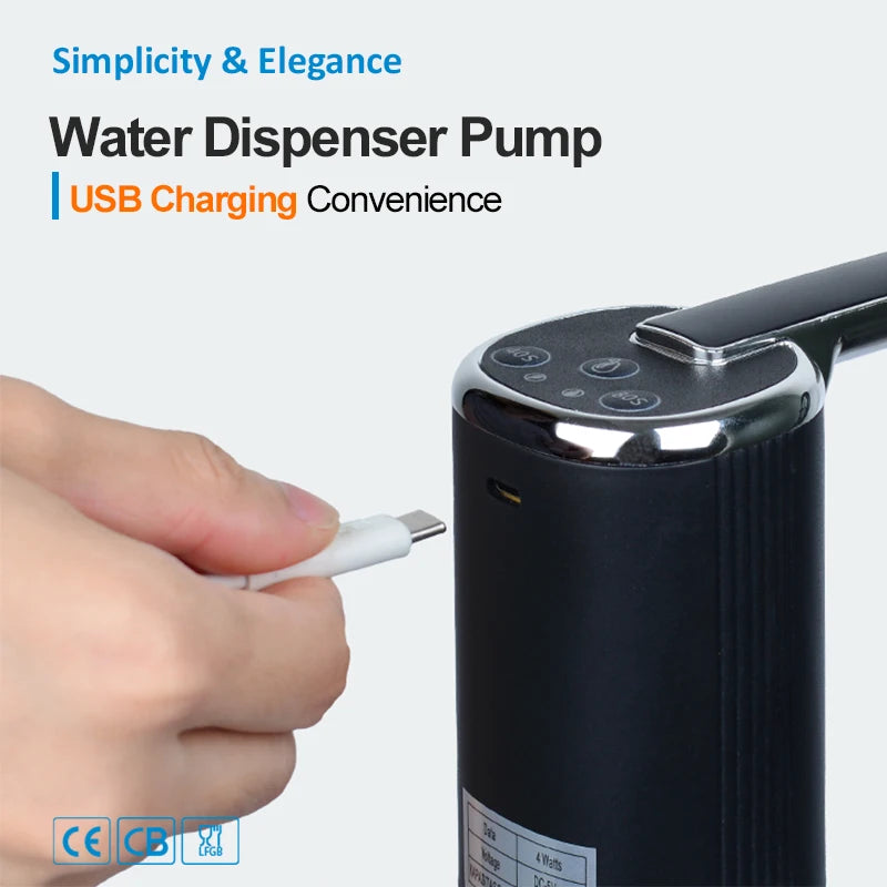 Electric Bottle Mini Portable Water Pump