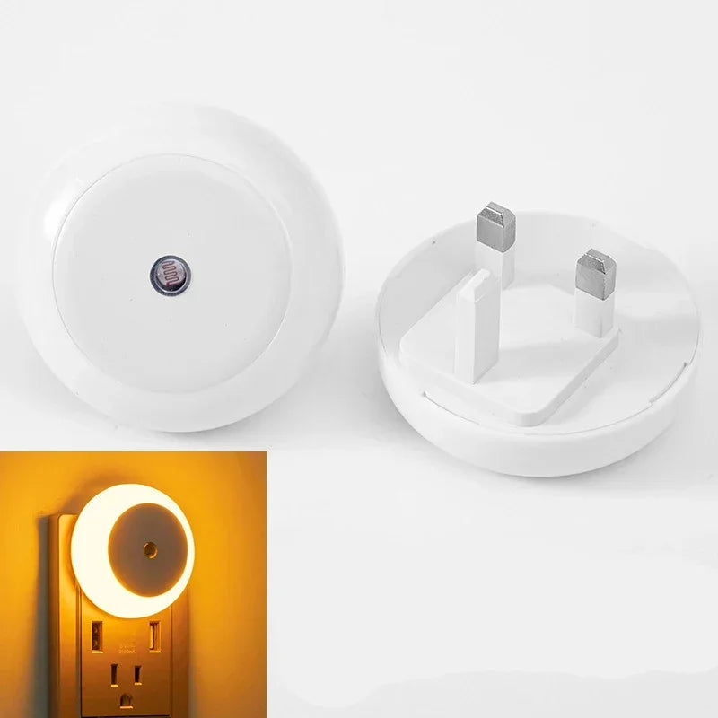 Sensor LED Night Plug-in Bedsides Lamp