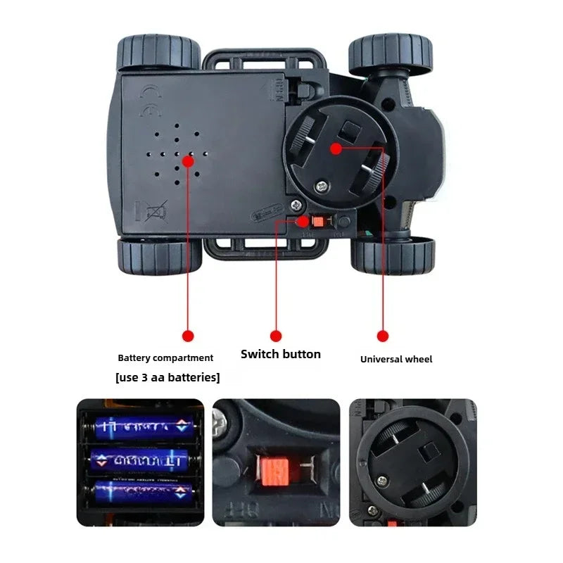 Electronic Kids Crawling Sensory Toy Car