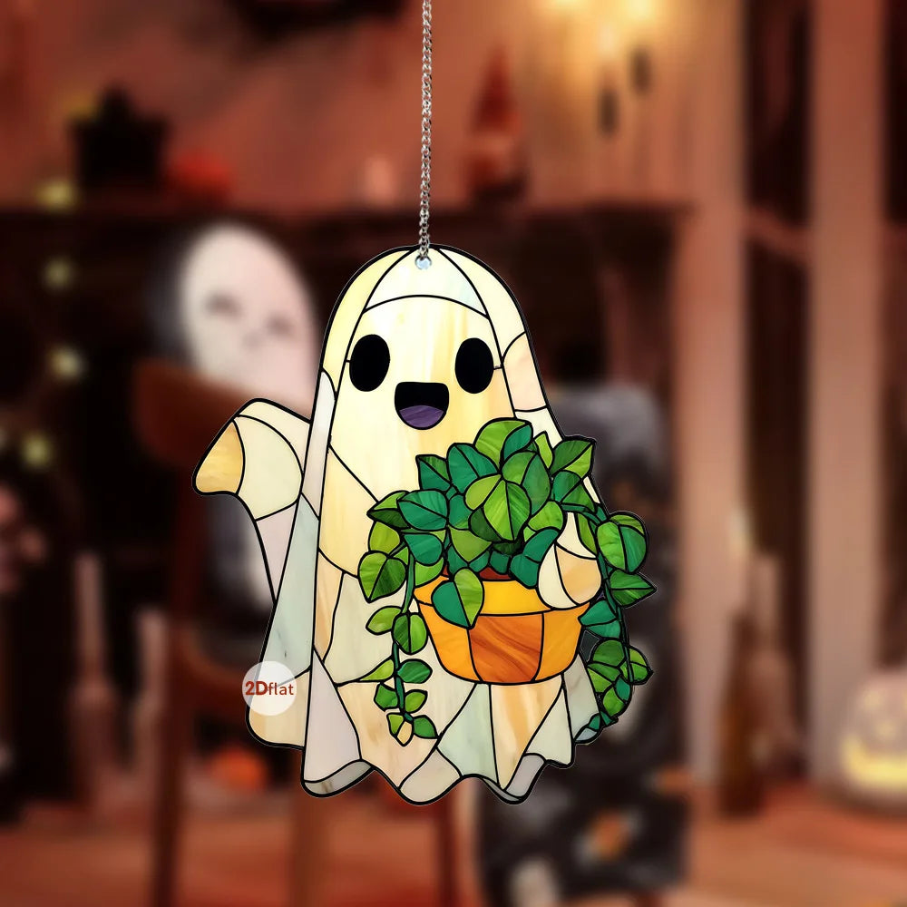 Halloween Ghost 2D Ghost Hanging Decorations