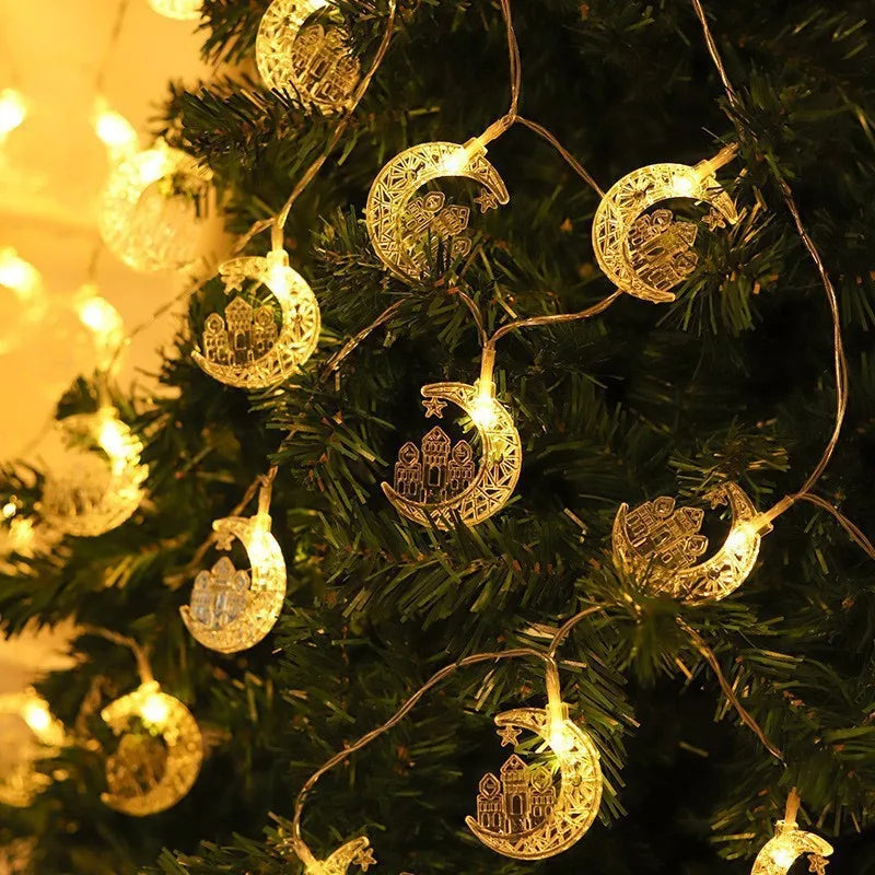 1-10M Led String moon star Hanging String Lamp