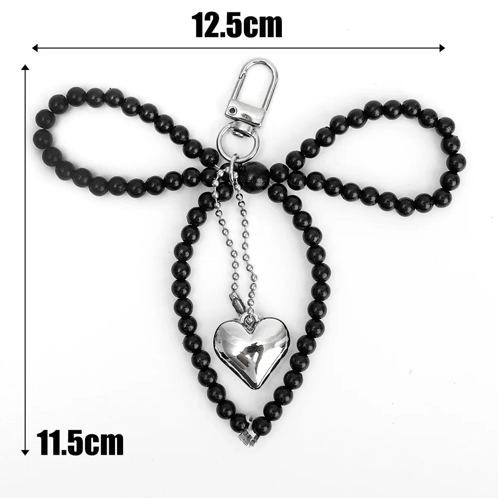 Pearl Bow Heart Shaped Ring