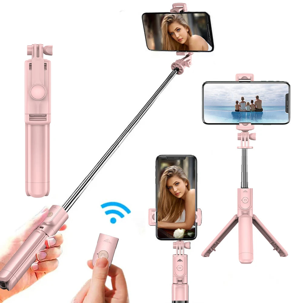 Wireless Selfie Stick Tripod Stand
