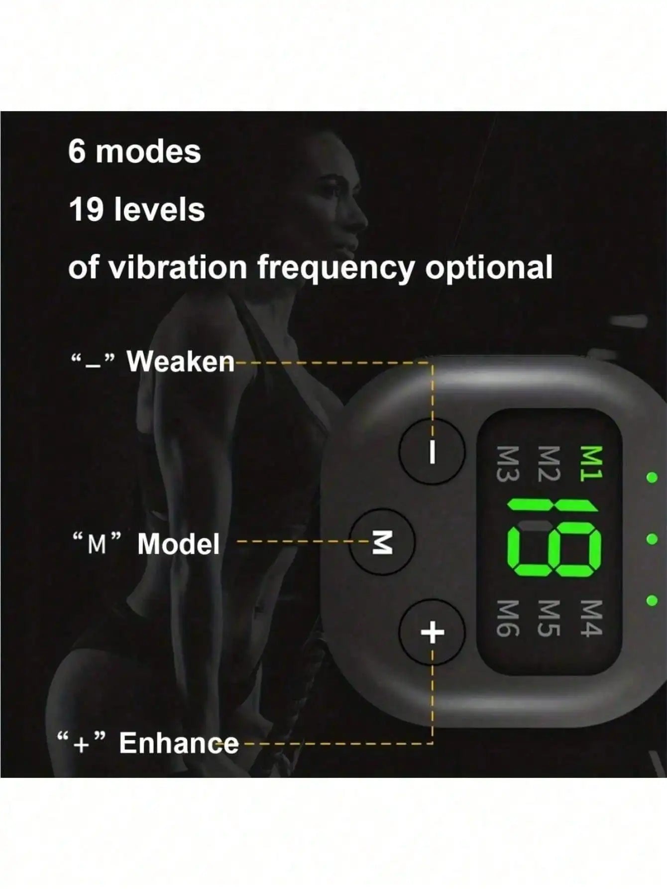 Electric Waist Portable Body Massager Belt