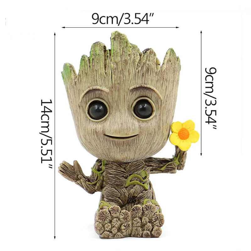 Home Decoration Crafts Desktop Display Tree Man Ornament 5CM