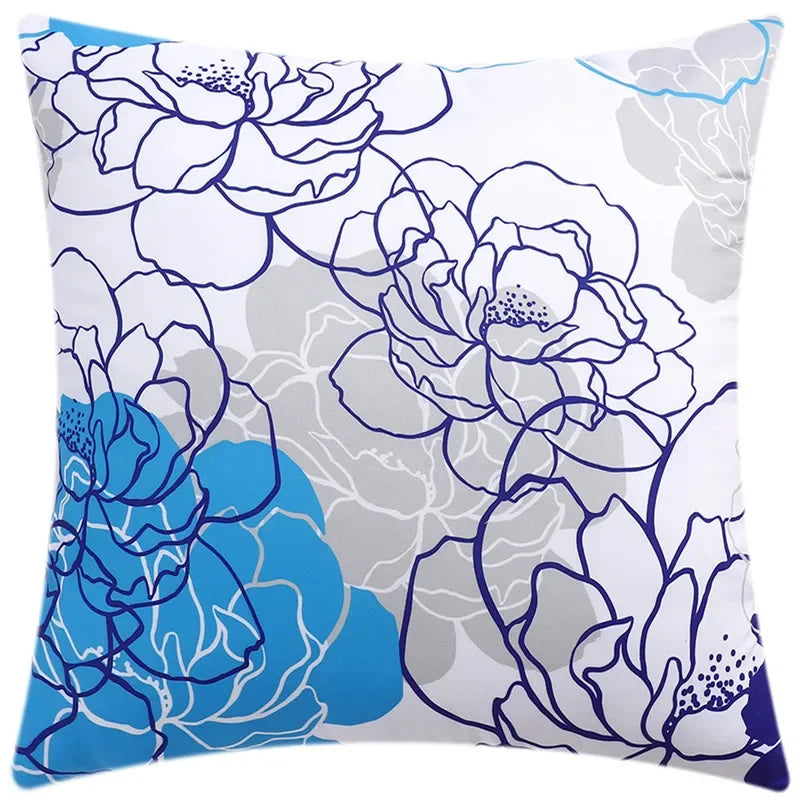 Flower Double Side Print Cushion