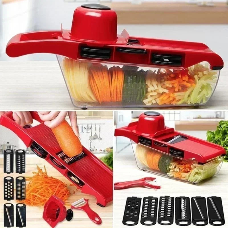 6in1 Vegetable Slicer and Cutter