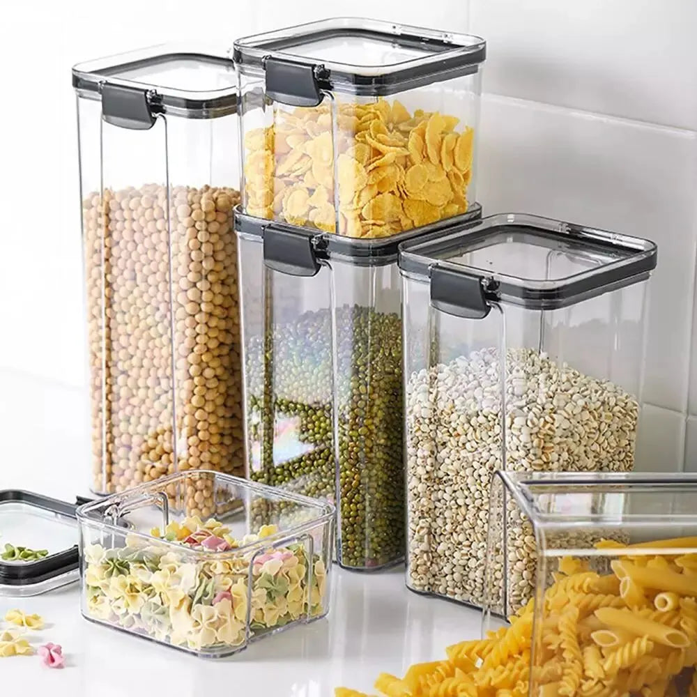 Transparent Food Storage Containers