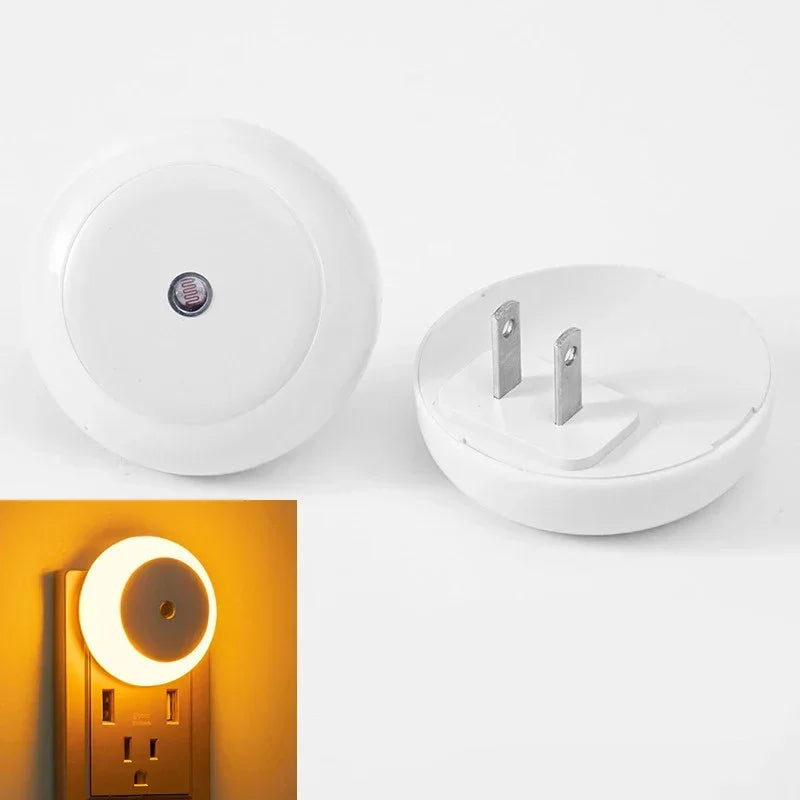 Sensor LED Night Plug-in Bedsides Lamp