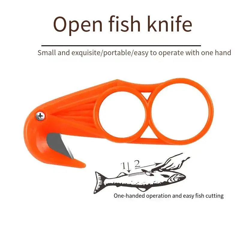 Fish maw knife razor blades kill fish knife