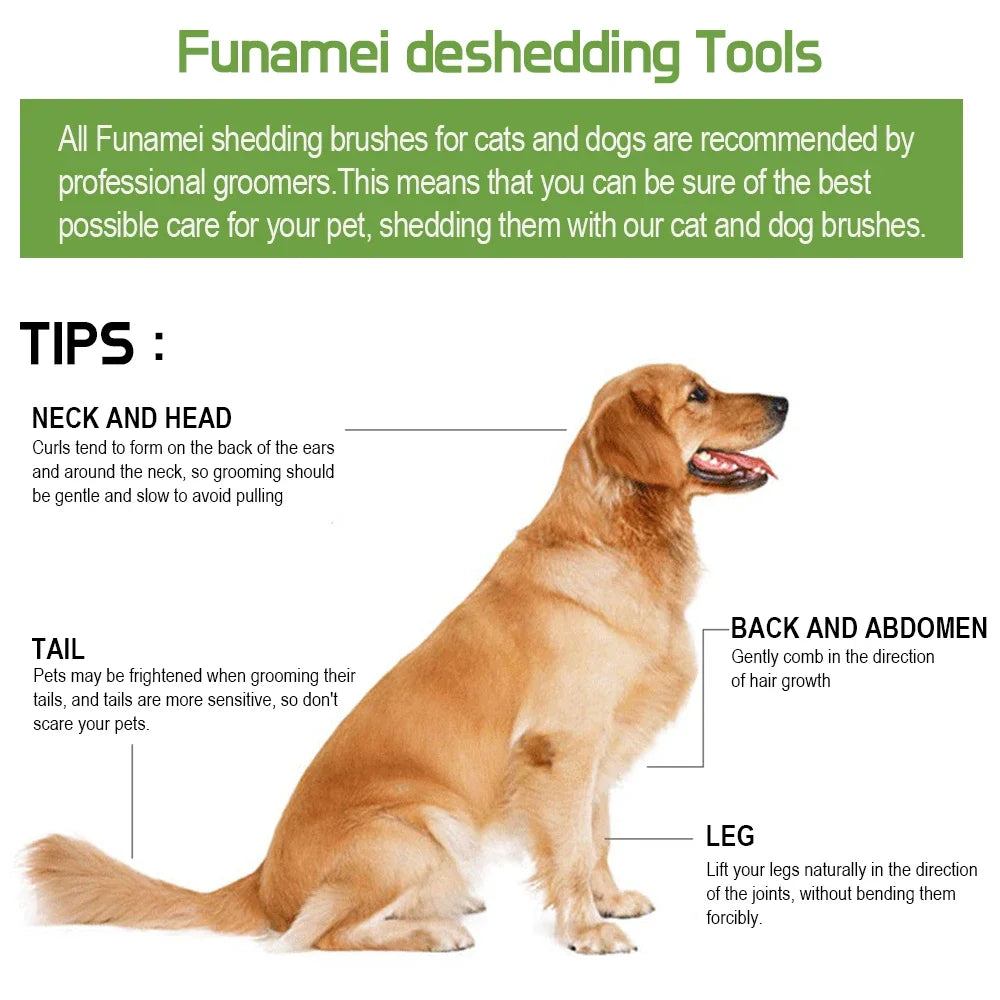 Pet Removal Brush Massage Comb